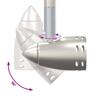 Ceiling Spotlight with Spotlights Nickel 24 x 22 x 12.5 cm Metal