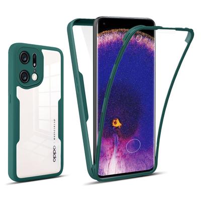 Противоударный прозрачный чехол на 360 градусов для OPPO Realme 6 7 5G 9 Pro Plus 9i C21 C21Y C25 C30, чехол для OPPO A36 Find X5 Lite