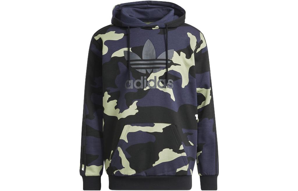 adidas Свитшоты Originals Мужские Синие С капюшоном Умеренные Другое HF4882
