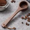 Деревянная кофейная ложка Столовая ложка Совок для измерения кофе, чая, сахара, муки Кухонные принадлежности Посуда для молотых зерен Смешивание Помешивание