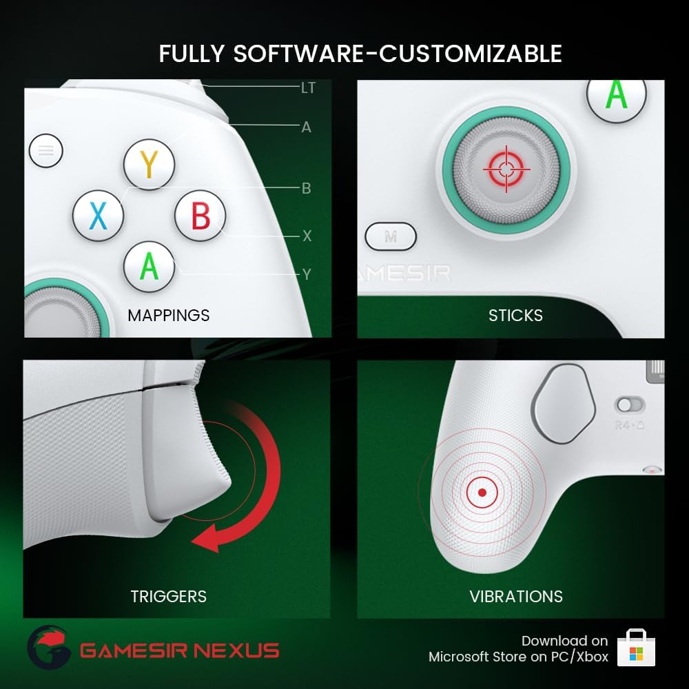 GameSir G7 SE Wired Controller for Xbox Series Gamepad with Hall Effect Joystick and Audio Jack One/Xbox XS/PC 3.5mm