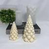 Bubble Tip Soap Mold Silicone Christmas Tree Candle Mold Ornaments   Plaster