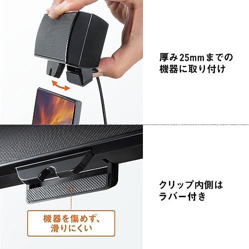 SANWA SUPPLY USB-звуковая панель-динамик MM-SPU17BKN