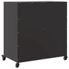 Sideboard Black 68 x 39 x 72 cm Steel
