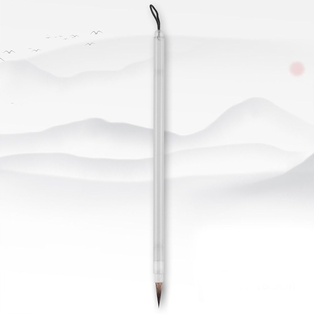 Тонкая золотая крюковая леска для рисования, четкая кисть для письма, акварель