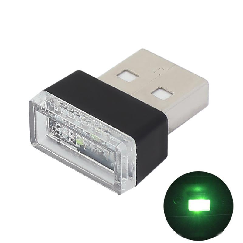 Car Mini USB LED Atmosphere Lights Decorative Lamp Auto Interior Light Portable Plug Ambient Emergency Lights Car Accessories