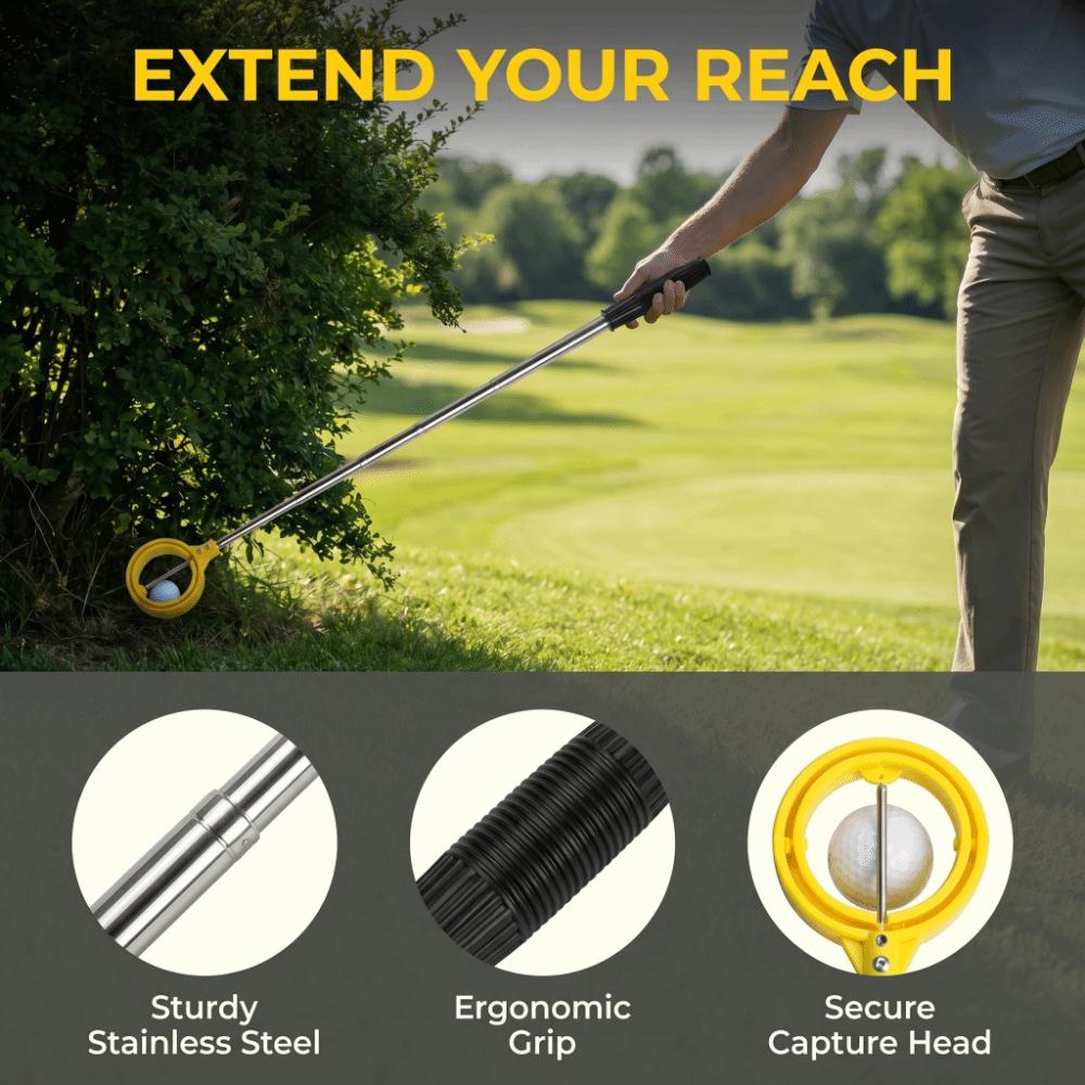 Telescopic Telescopic Ball Picker Durable Golf Accessories Golf Ball Grabber Practice Range