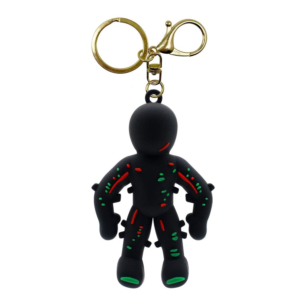 Напугайтесь с этими брелоками-фигурками Roblox 'Get Your Scare On'! Идеально подходят для Хэллоуина и повседневного использования!