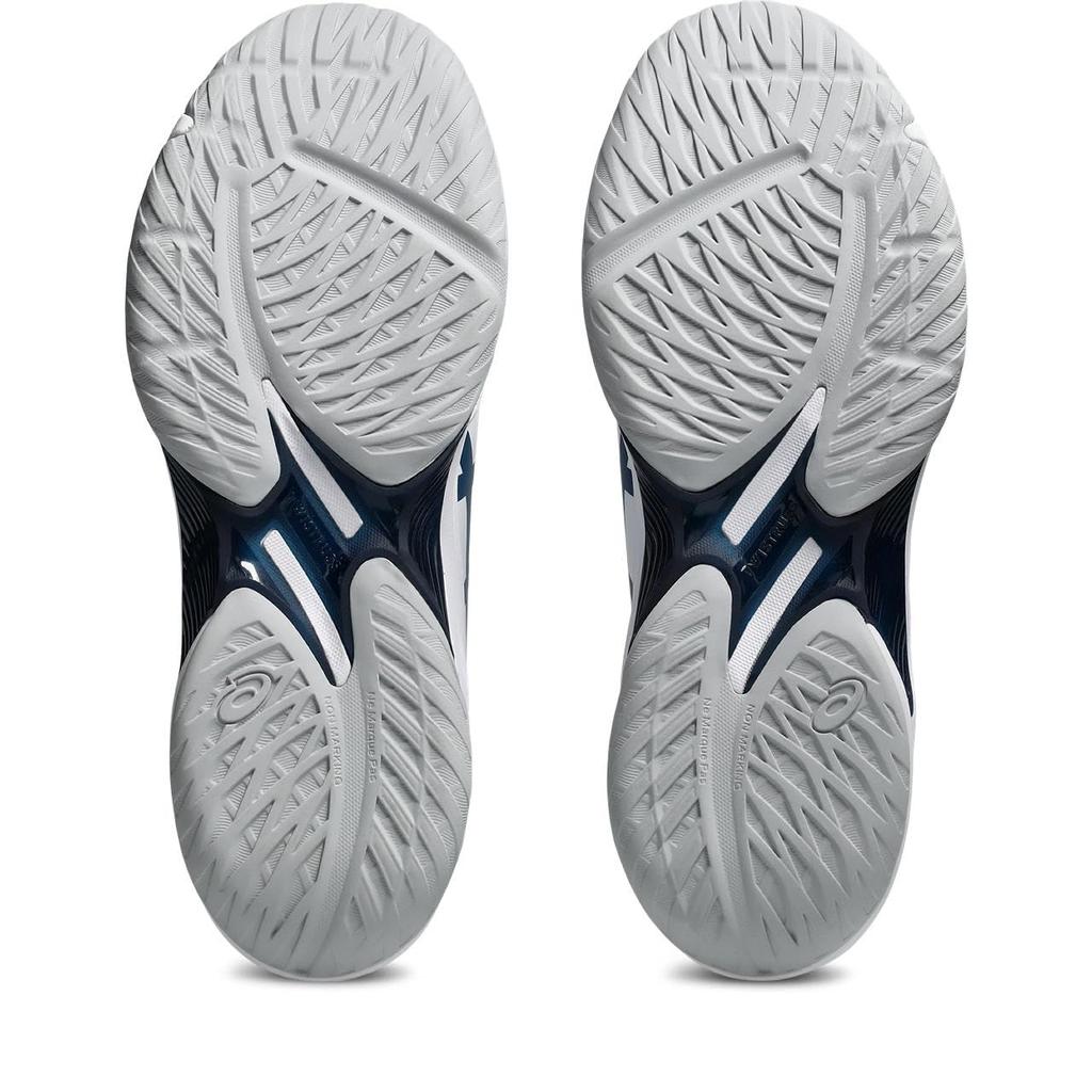 Asics BEYOND FF Обувь для зала Унисекс Размер 105 Размер 2E (1073A057), для взрослых, (Белый/Синий Мако), 28,5 см,