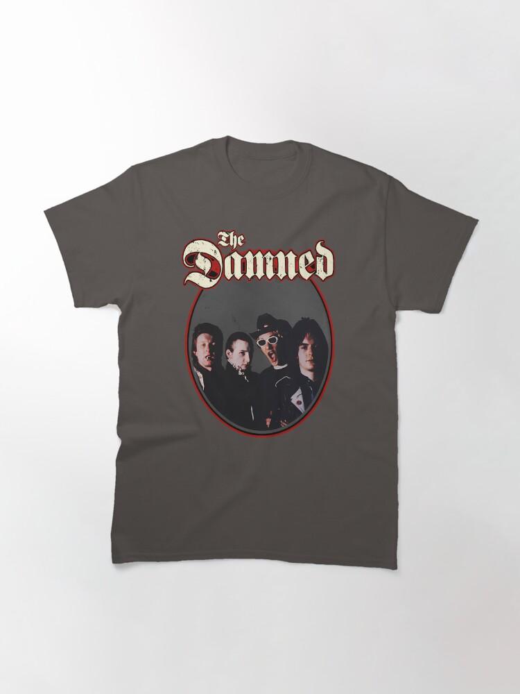The Damned The Damned Members Portrait Classic T-Shirt