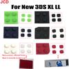 JCD Для консоли New 3DS XL Передние задние винты Резиновые ножки Крышка Винты верхней ЖК-экрана Крышка Резиновая замена Для New 3DS LL
