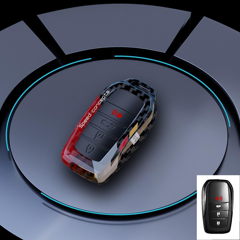 Чехол-брелок для ключа автомобиля с граффити для Toyota Corolla Land Cruiser Prado Crown Yaris Sienna Alphard Cross Hilux Fortuner Camry