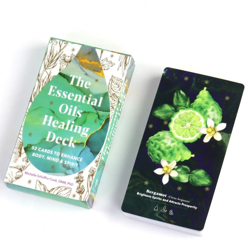 The Essential Oils Healing Deck 52 Cards To Enhance Body, Mind & Spirit 11*6cm