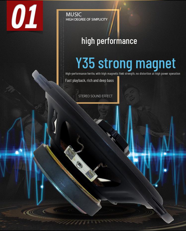 6-дюймовый коаксиальный автомобильный динамик - TS-A1695S Полный диапазон с высокими и низкими басами