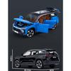 1/24 NIO ES8 внедорожник сплав новая энергия модель автомобиля литой металл игрушечный транспорт модель автомобиля высокая имитация звука и света детские подарки