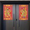 Дверь Бог Куплет Китайский Год Куплеты Дракон Декор Весенний Фестиваль