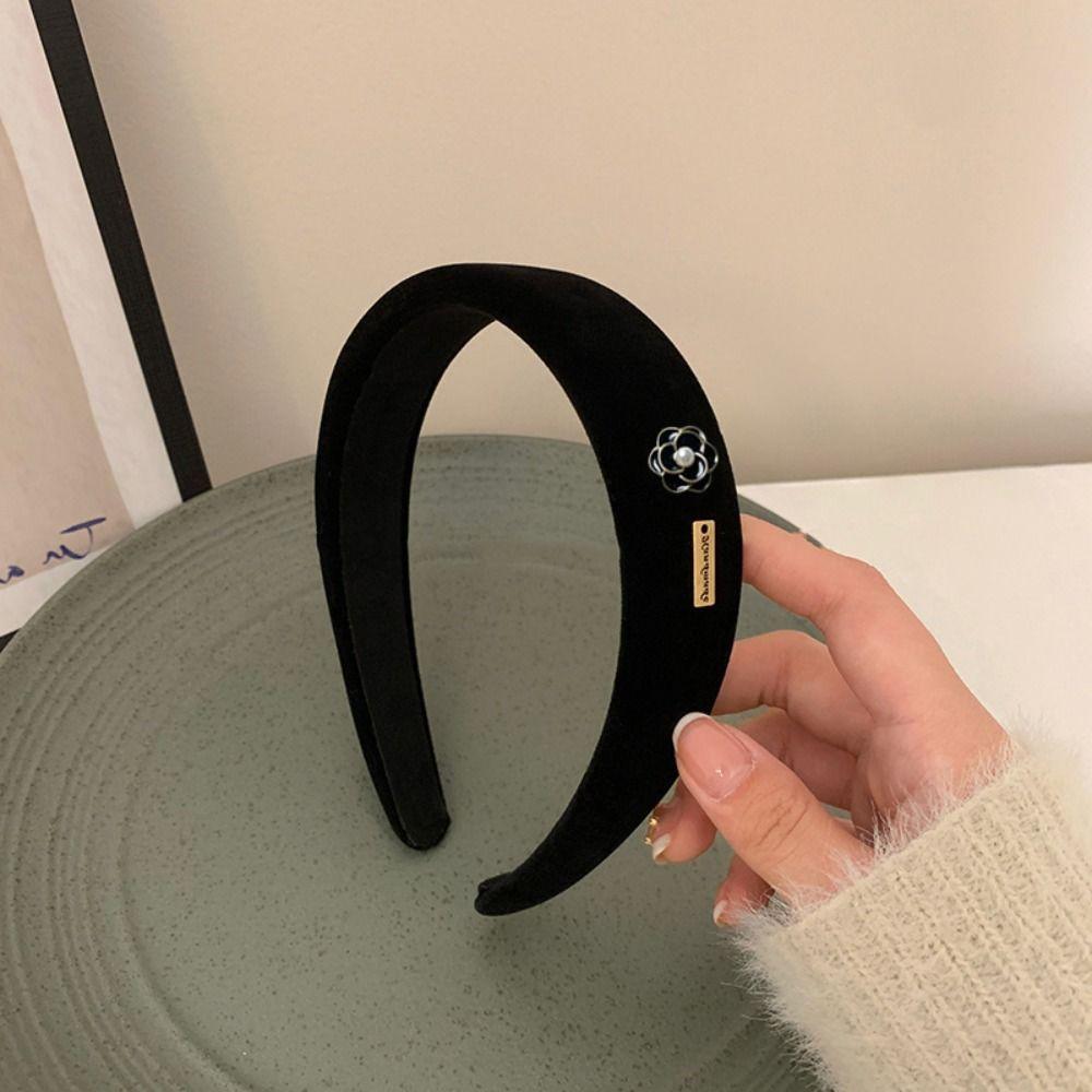 Укладка Цветы Обручи для волос Милая повязка на голову Аксессуары для волос Бархатная повязка для волос