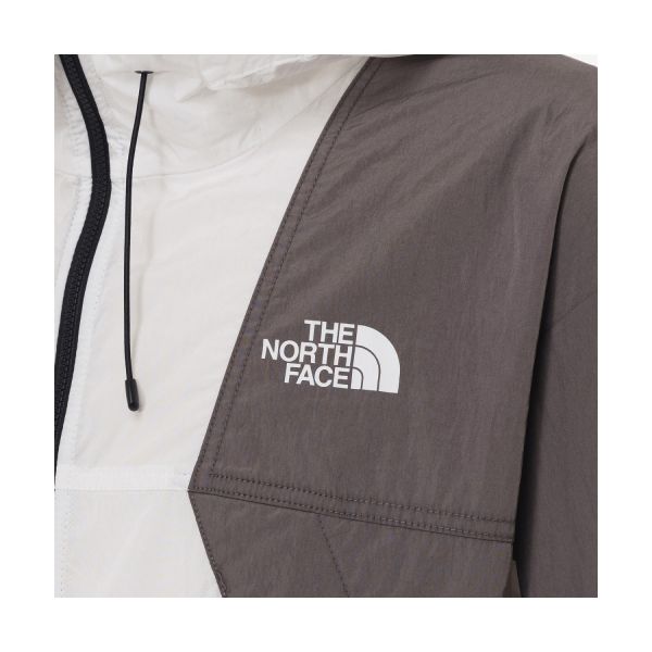 The North Face Логотип Буквы Худи Длинный Рукав Свободная Куртка Мужские куртки Коричневый NJ3LR01K