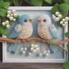 Птица Особой Формы 5D DIY Частичная Выкладка Алмазами Картины Каменное Искусство для Взрослых Подарок Домашний Декор Стены Кристаллическое Алмазное Искусство 30x30см