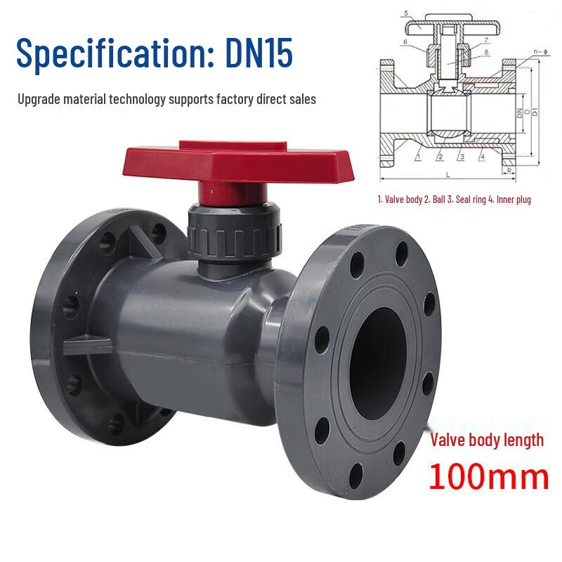 Junsheng Tianhong PVC Manual Ball Valve