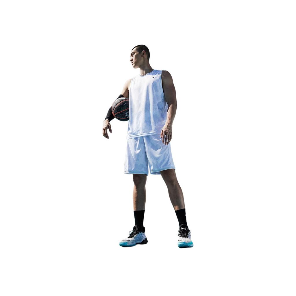 Anta Спортивный баскетбольный костюм с логотипом, мужская спортивная одежда, красный 152221210-3