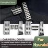 Car Pedals for Hyundai Sonata Santa Fe Tucson IX35 I40 Elantra for Kia Sorento Sportage Optima K3 K5 2010-2015 Auto Pedal Cover