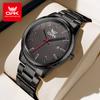 OPK 6030 Quartz Watches for Men Stainless Steel Waterproof Auto Date Man Wristwatch Simple Fashion Causal Men's Business Watches