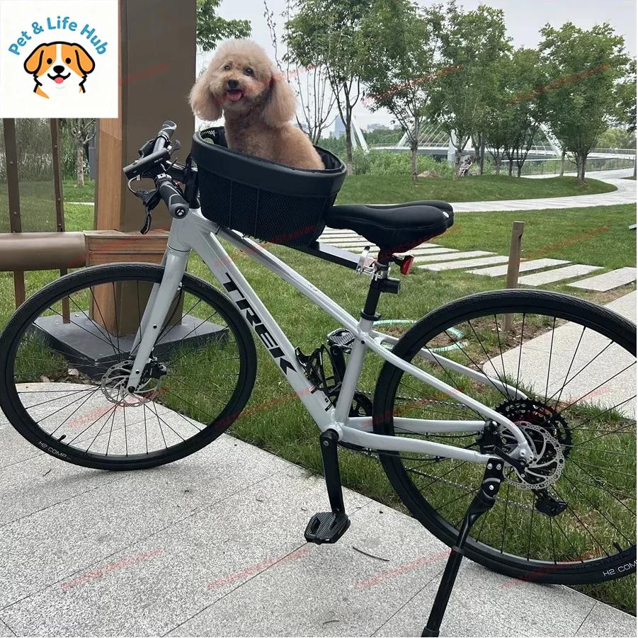 Bicycle Pet Basket Dog Cat Bag Bike Basket for Mountain Road Bike Cross Saddle Pet Products Dog Supplies