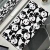 Large Mausepad Cute Panda Mousepad XXL Gamer Keyboard Mat Pc HD Desk Mats Company Mouse Pad Black White Cartoon Deskpad For Gift