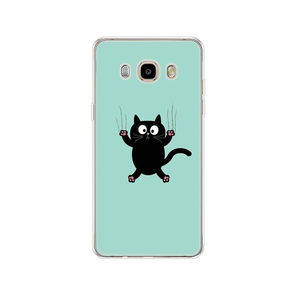 Чехол для Samsung Galaxy J7 J5 2016, чехол J710 510F, чехол для Samsung J7 J5 2016, чехол зима, снег, Рождество