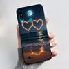 Phone Case For ZTE Blade A7 2020 Soft Silicone Black Case Dream Pattern Rabbit Silver Beach Shockproof Shell Blade A7 2020 Cover