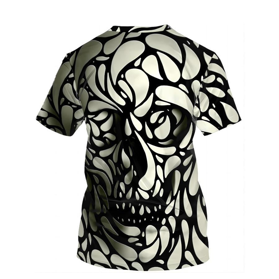 Футболки с рисунком жирафа, летние футболки, мужские уличные футболки с 3D принтом Феникса, модные топы с короткими рукавами и круглым вырезом