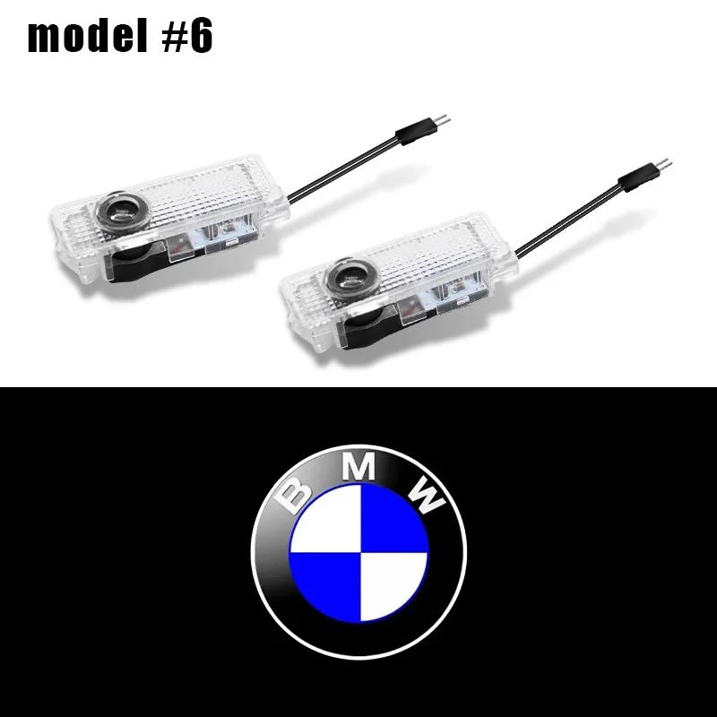 2Pcs Car Door Welcome LED Projector Laser Logo Door Light For BMW M F32 F33 F34 F15 F10 F01 F11 E90 E60 E46 E93 F20 F21 F30 F31