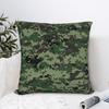 Camo Style Black Orange Camouflage Pillow Cover Novelty Pillow Case For Chair Sofa Home Decor Comfy Pillowcases Gift Idea