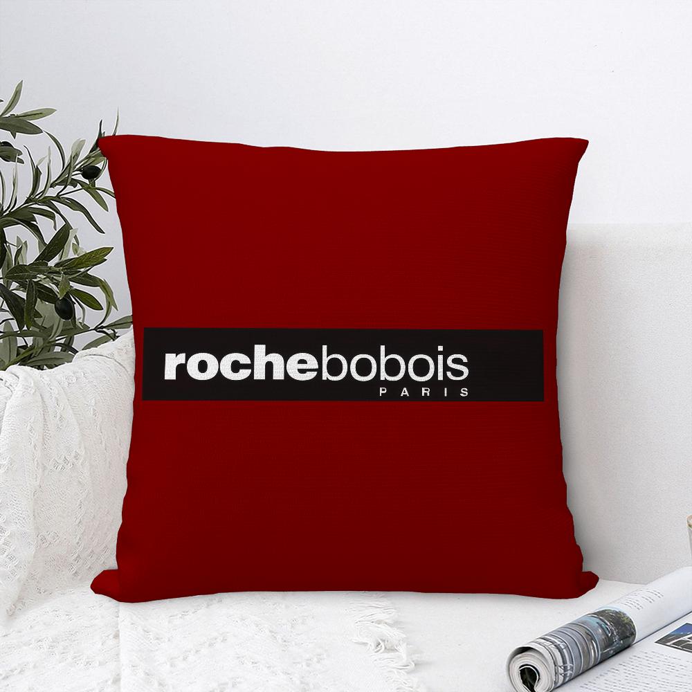 R-Roches Мода B-Bobois Наволочка Декоративная для Дивана Домашняя Двусторонняя Печать Плюшевая Квадратная Наволочка для Подушки Декор Подушки