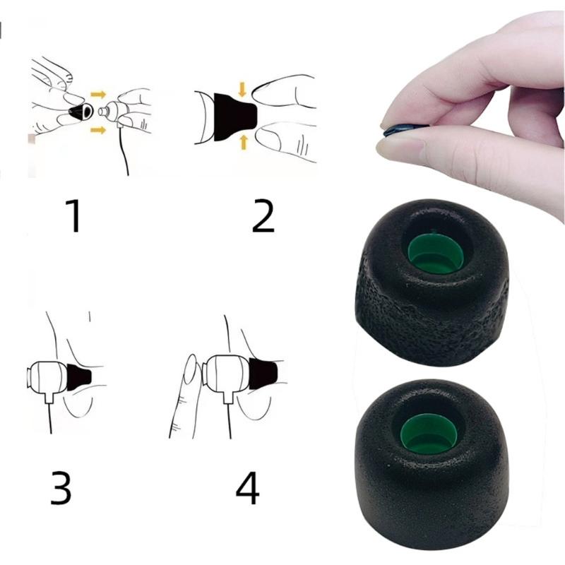 Амбушюры из пены с эффектом памяти и медленным восстановлением улучшают шумоподавление, обеспечивают комфортное использование для наушников XM4