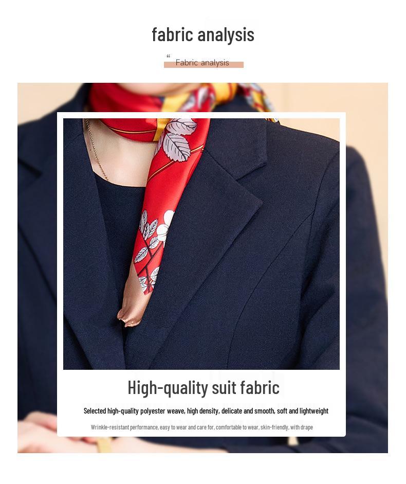 Элегантное платье с рукавом средней длины для осени/зимы для женщин - Изысканное платье светской львицы и униформа бортпроводницы