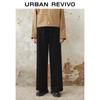UR Women's Casual Solid Drawstring Straight-Leg Pants
