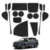LANGBEAN Toyota Yaris Cross Эксклюзивный Интерьер Резиновый Дверной Карман Защита от Царапин и Шума Интерьер Yaris Cross Кастомный Набор из 17 Ковриков, Нескользящие Коврики,