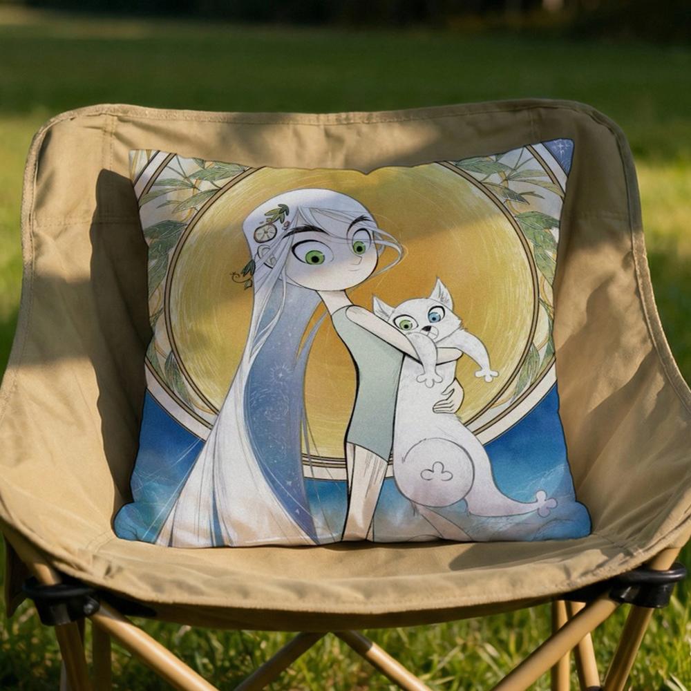 The SSecret of Kells Cushion Cover Soft Reversible Durable Pillow Cover MultiScene Use for Home Car Daily Comfort