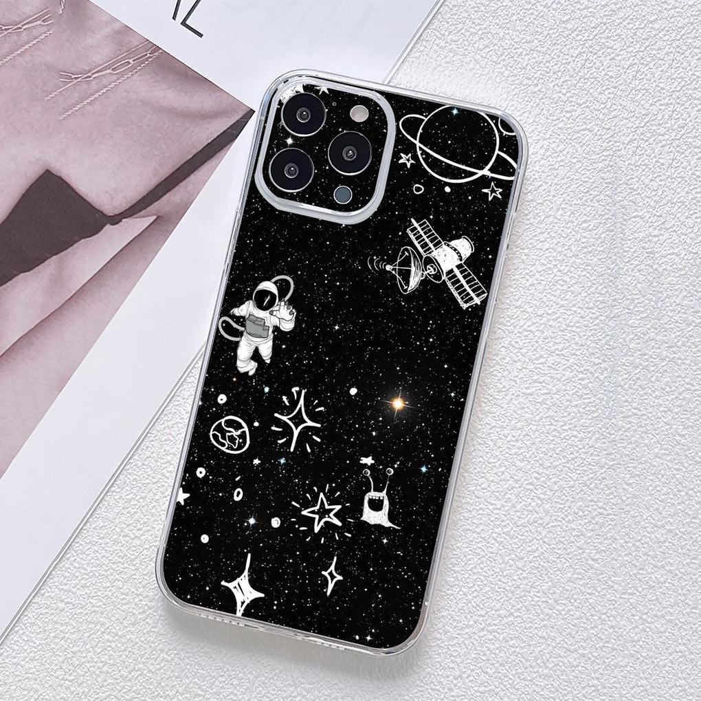 Луна Астронавт Звезды Небо Вселенная Галактика для Motorola Moto Edge 40 Pro 30 neo 20 Fusion Ultra G200 E22 E40 E30 E22I Чехол для Телефона