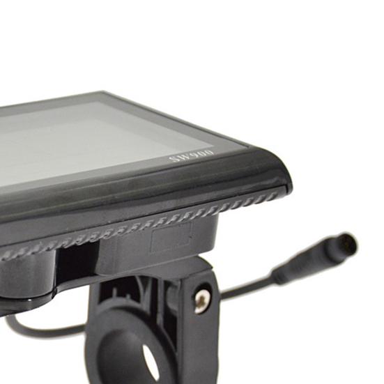 ABS Bike Speed Panel Wear Resistant Compact LCD Display E-Bike Control Panel for Scooter