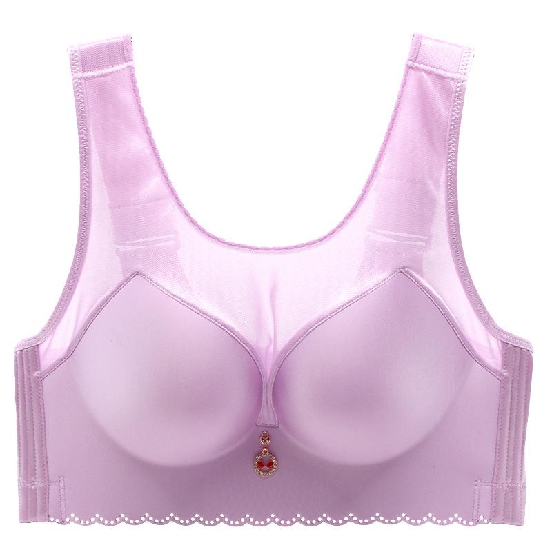 Scarless Bra with Added Fat and Enlarged Cup, Ultra-thin Large Size Bra, Anti Sagging Bra