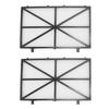 2pcs Robotic Pool Cleaner Filter Cartridge PP PET Activated Carbon Ultra Fine Cartridge Filter Panel for Dolphin M400