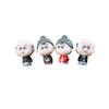 4Pcs Miniature Old Granny Grandpa Doll Ornaments Home Garden Crafts Decoration