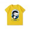 Детская футболка Octonauts Rescue Team 100% Хлопок Удобная Дышащая Летний Стиль Детская Одежда