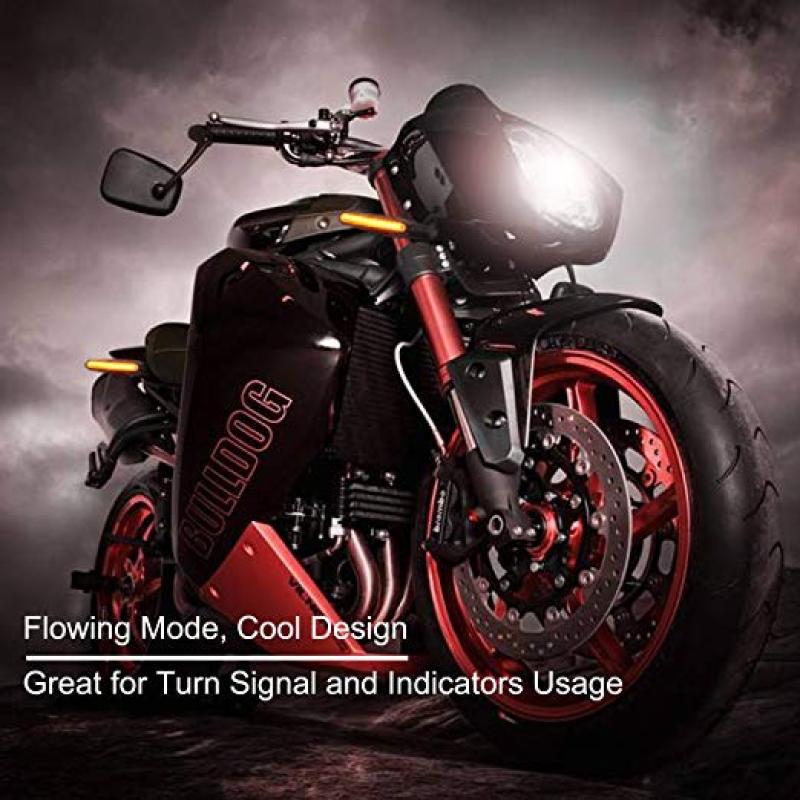 4шт 12В 12LED плавные светодиодные указатели поворота мотоцикла огни