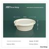 Xinran 800ML Corn Starch Biodegradable Round Takeout Bowls