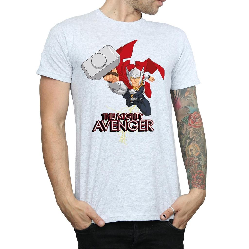 Marvel Mens Thor The Mighty Avenger T-Shirt