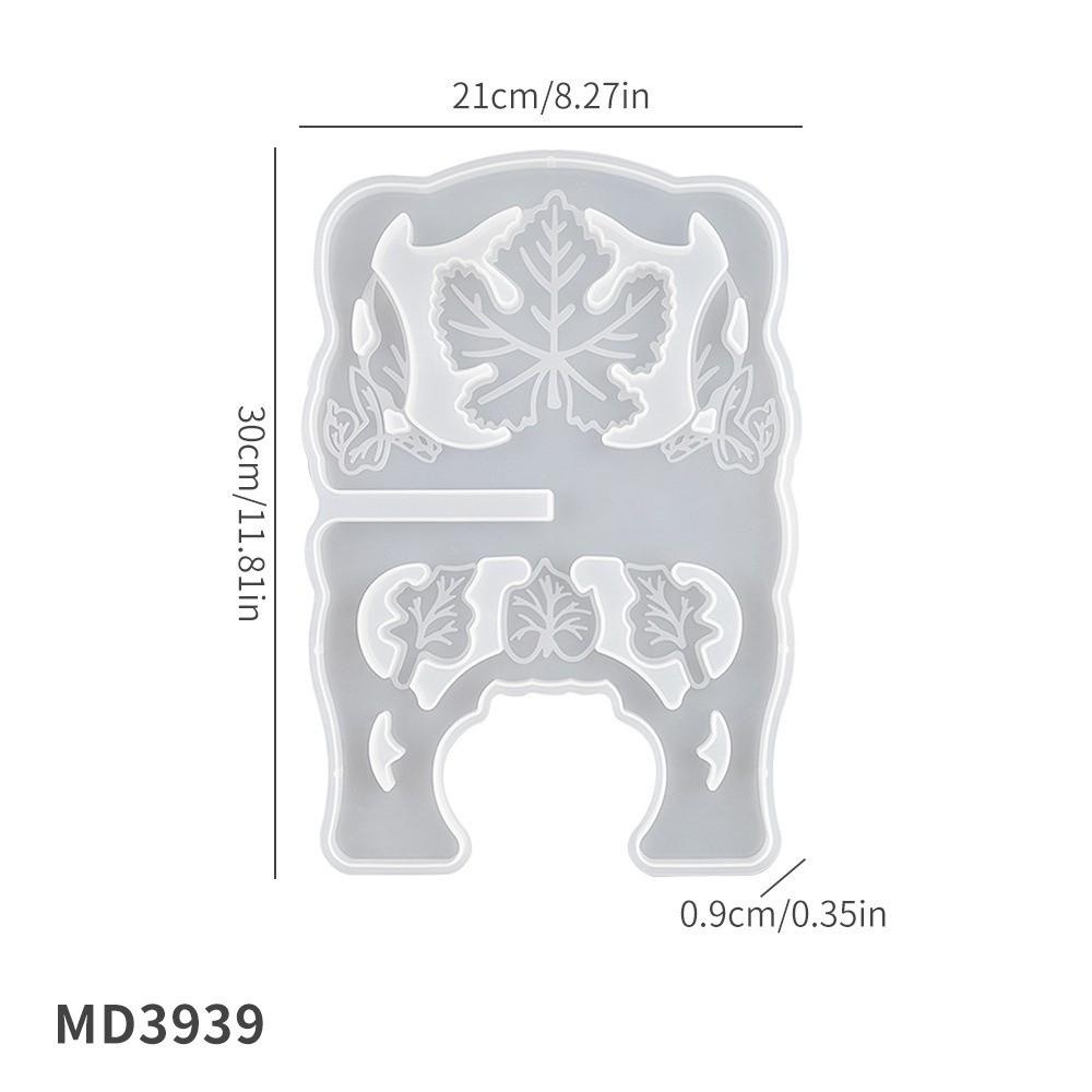 DIY Tool Book Holder Mold Silicone Material Bookshelf Mold New Reading Rack Home Display